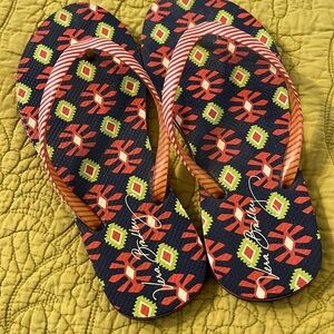 Vera Bradley flip flops